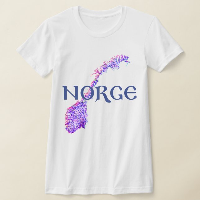 Norge T Shirt (Laydown)