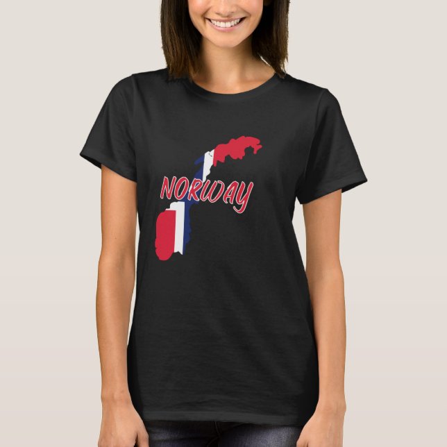 Norge T Shirt (Framsida)