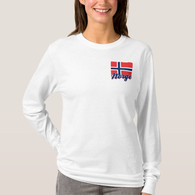 Norge T-shirt (Framsida)