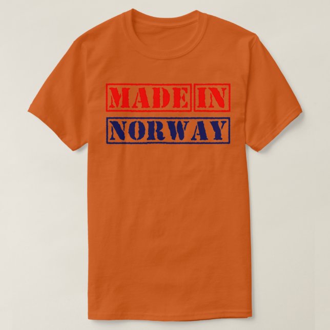Norge T Shirt (Design framsida)