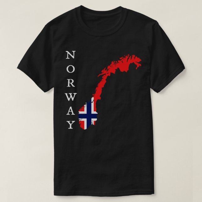 Norge T Shirt (Design framsida)