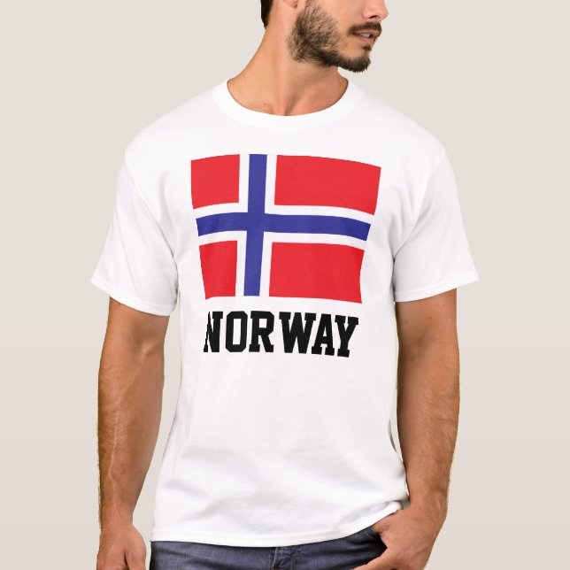 Norge Tee Shirt (Framsida)