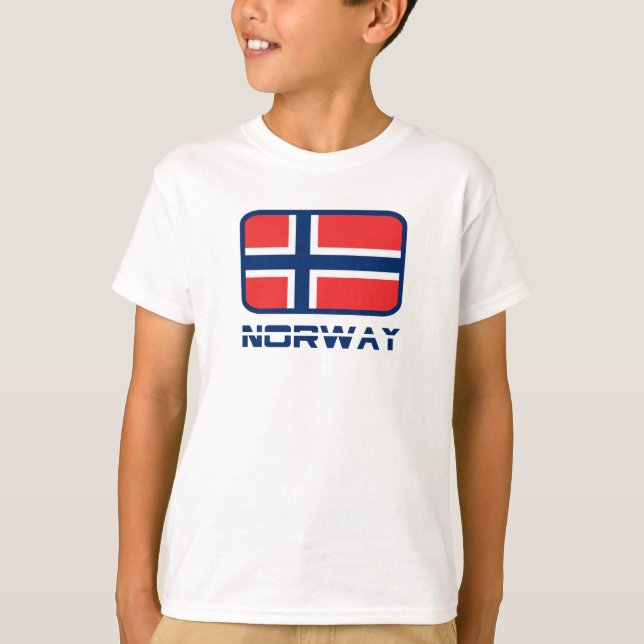 Norge Tee Shirt (Framsida)