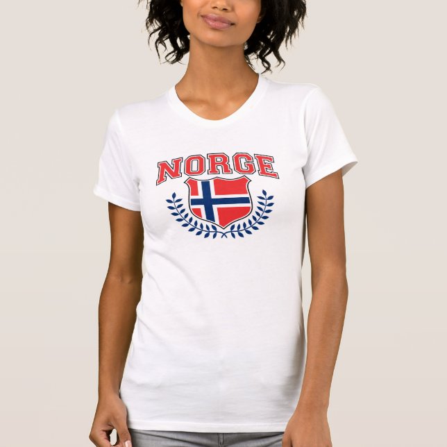 Norge Tee Shirt (Framsida)
