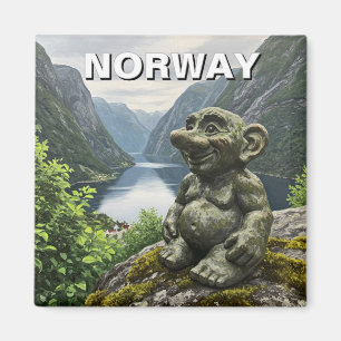 Norge Troll Magnet