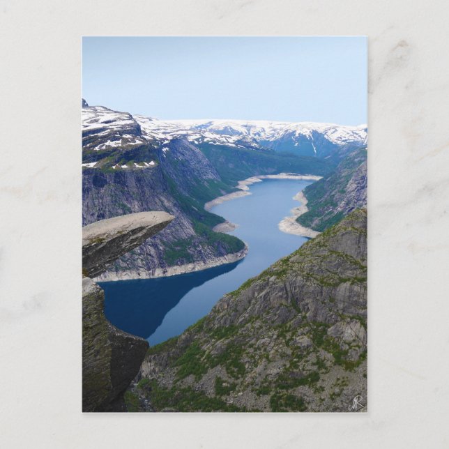 Norge - Trolltunga Vykort (Framsida)