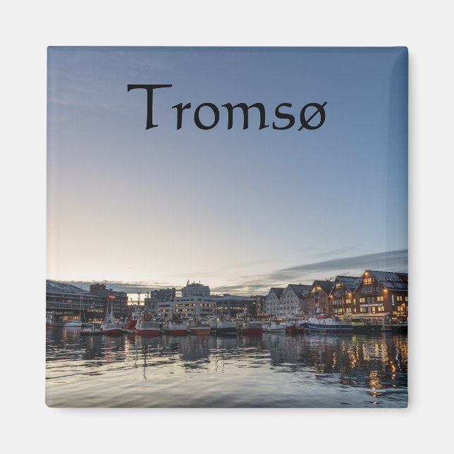 Norge Tromso City Magnet (Framsidan)