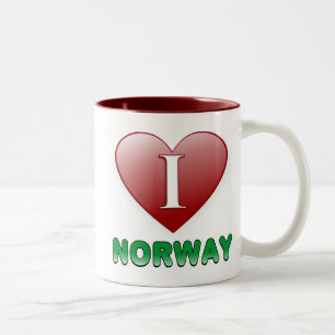 Norge Två-Tonad Mugg