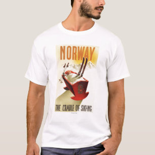 Norge - vagga av skidåkningen tee