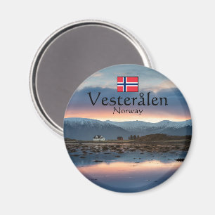 Norge Vesterålen souvenir Magnet
