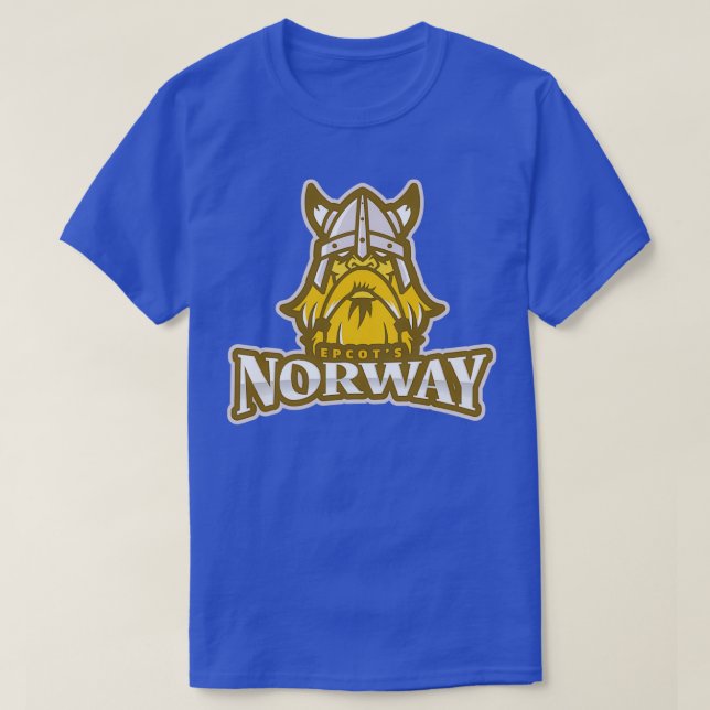 Norge vid EPCOT T Shirt (Design framsida)