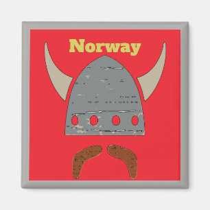 Norge, Viking Head Magnet