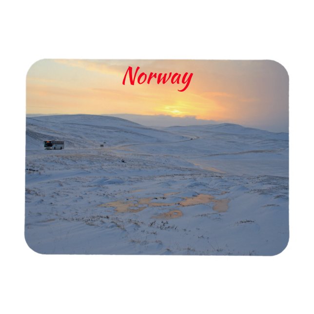 Norge vinter magnet (Horisontell)