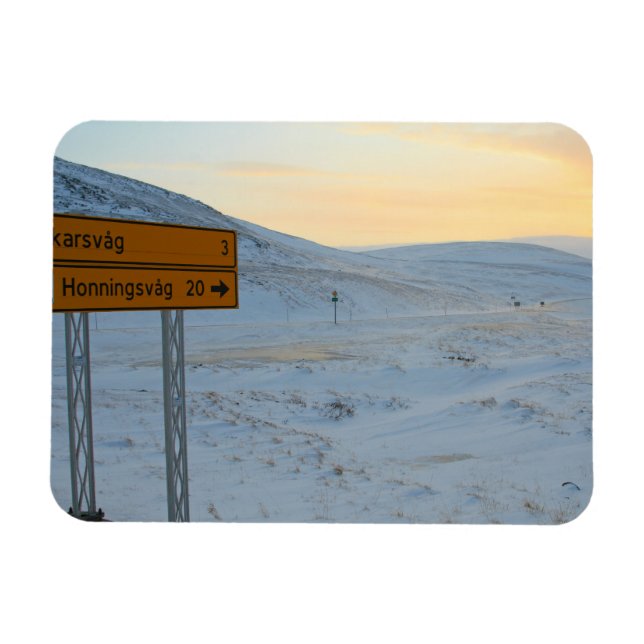 Norge vinter magnet (Horisontell)