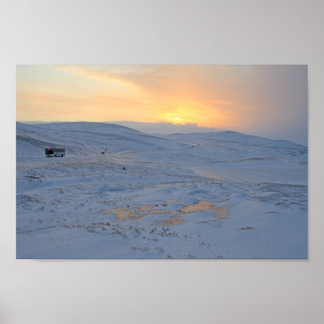 Norge vinter poster (Framsidan)