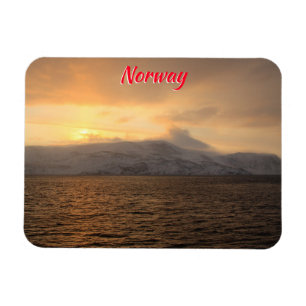Norge vintertid kusten magnet