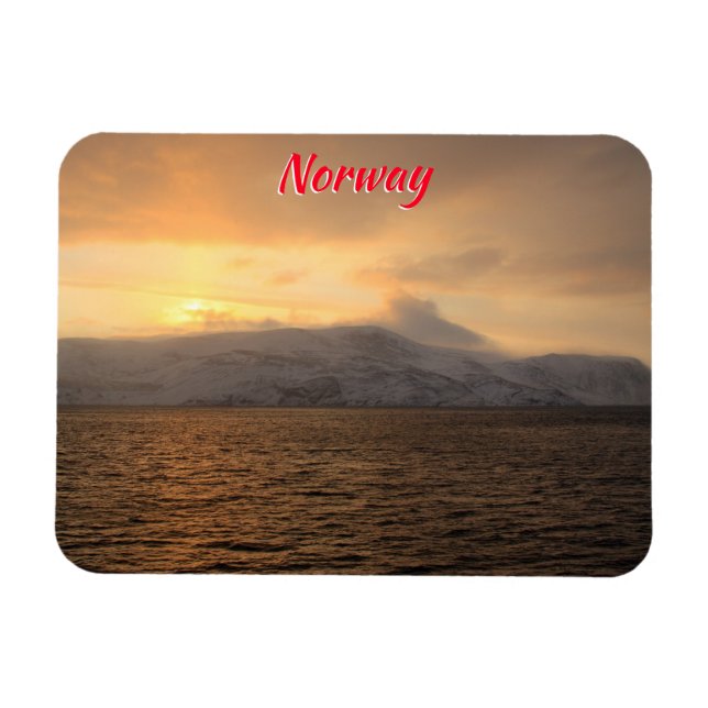Norge vintertid kusten magnet (Horisontell)
