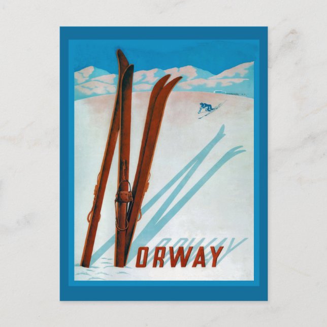 Norge Vykort (Framsida)