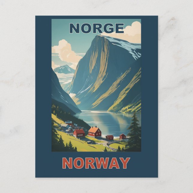 Norge Vykort (Framsida)