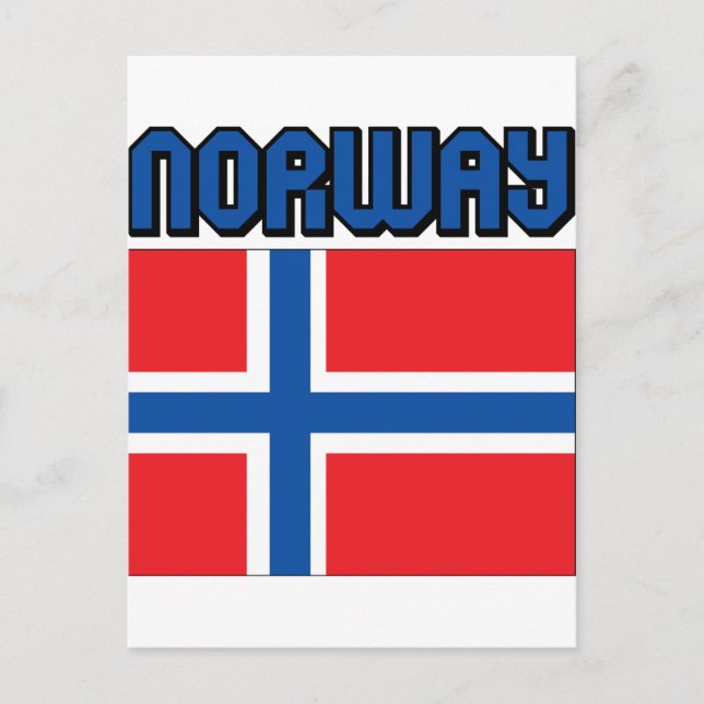 Norge Vykort (Framsida)