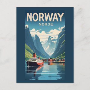 Norge Vykort