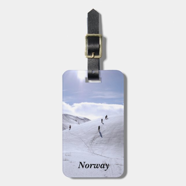 Norgebygd Bagagebricka (Vertikal Framsida)