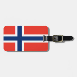 Norgeflagga Bagagebricka