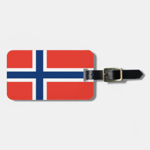 Norgeflagga Bagagebricka