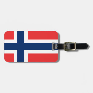 Norgeflagga Bagagebricka