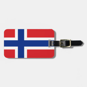 Norgeflagga Bagagebricka