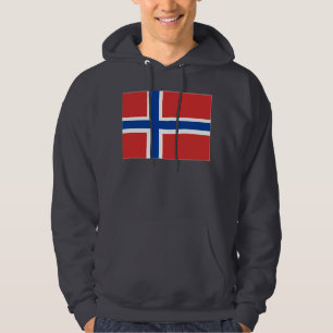 Norgeflagga Hoodie