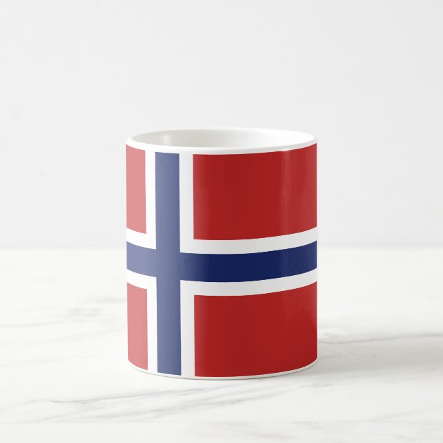 Norgeflagga Kaffemugg (Center)
