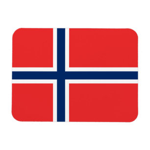 Norgeflagga Magnet