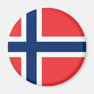 Norgeflagga Magnet