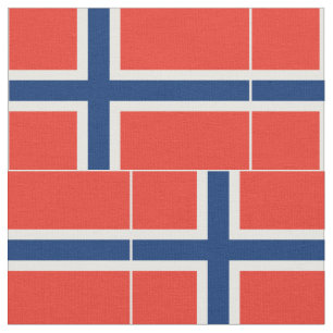 Norgeflagga Tyg