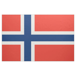 Norgeflagga Tyg