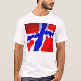 Norgeflaggautslagsplats T Shirt