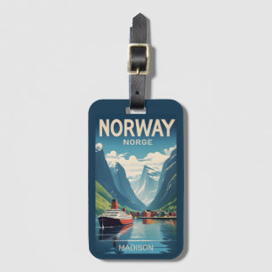 Norgen Anpassat namn Bagagebricka