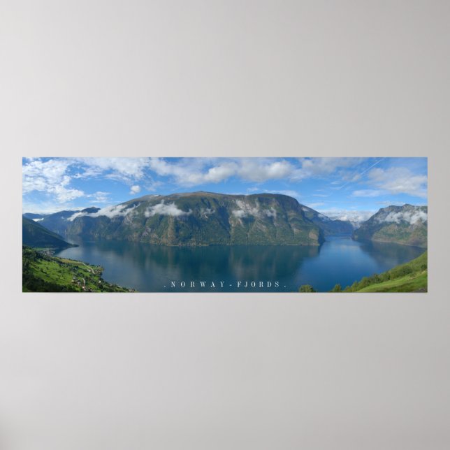 Norgen Fjords Poster (Framsidan)