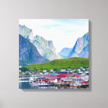 Norgen för Lofoten-öarna i Norska landskapet