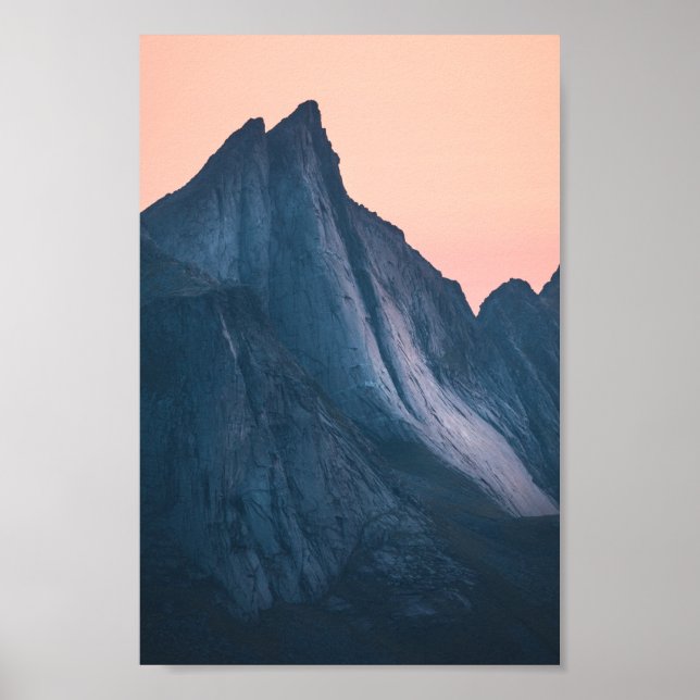 Norgen Magic Mountain Lofoten Poster (Framsidan)