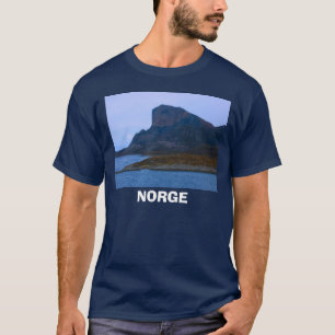 Norgen Norge, fjorden hänrycker T-shirt