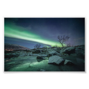Norgen Norra Ljus Fototryck