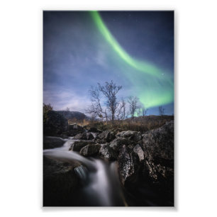 Norgen Norra Ljus Fototryck