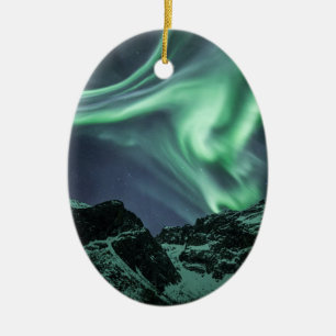 Norgen Norra Ljus Julgransprydnad Keramik