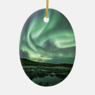 Norgen Norra Ljus Julgransprydnad Keramik