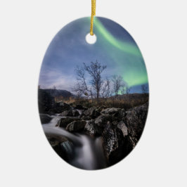 Norgen Norra Ljus Julgransprydnad Keramik