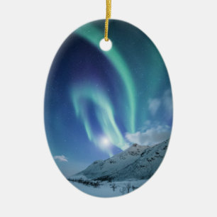 Norgen Norra Ljus Julgransprydnad Keramik