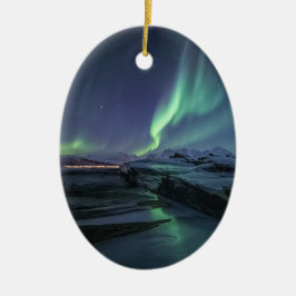 Norgen Norra Ljus Julgransprydnad Keramik