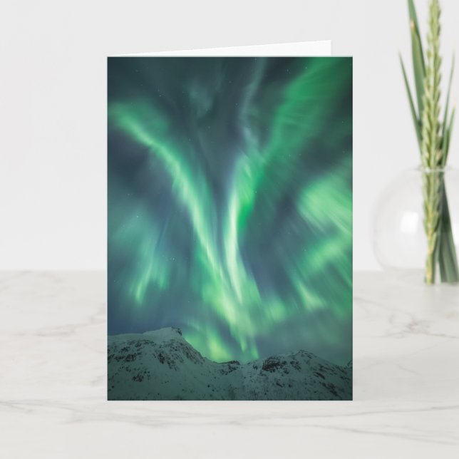 Norgen Norra Ljus Kort (Framsida)